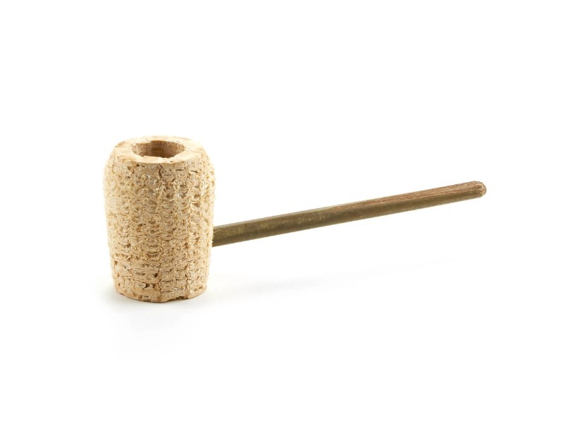 Missouri Meerschaum 922 Virginia Planter Corn Cob kukorica pipa, filter nélküli, egyenes szárral